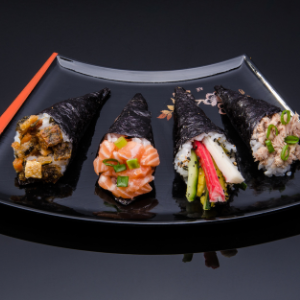 Types of sushi Blog (temaki) - Square